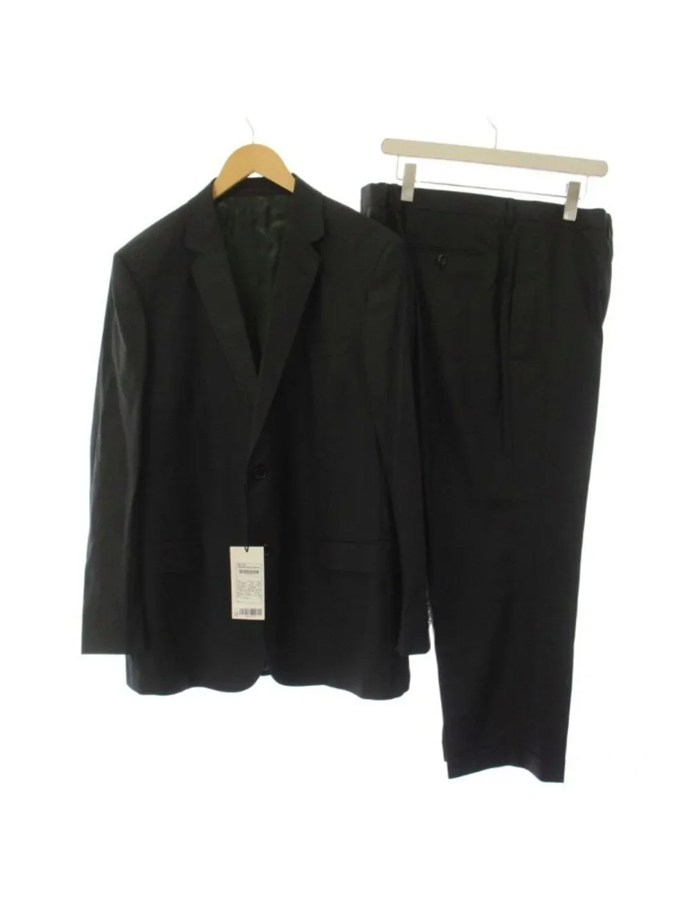 Gucci Single Suit Tailored Jacket Pants Trousers Black